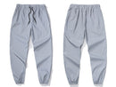 EFUNGAL Men Jogger Reflective Pants Men Harajuku Streetwear Gray Loose Sweatpants 2019 Sprinf Summer Fashion Thin Harem Joggers