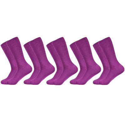 Men socks New 2020 Solid Color Cotton socks Black Blue red purple Business casual socks Colorful Full Dress Happy Socks Men gift