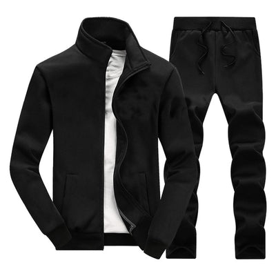 2020 Fashion Men's Tracksuit Casual Sweat Suits Male Sportswear New 2 Piece Sport Suits Set Men Sweatshirts + Pants Streetwear